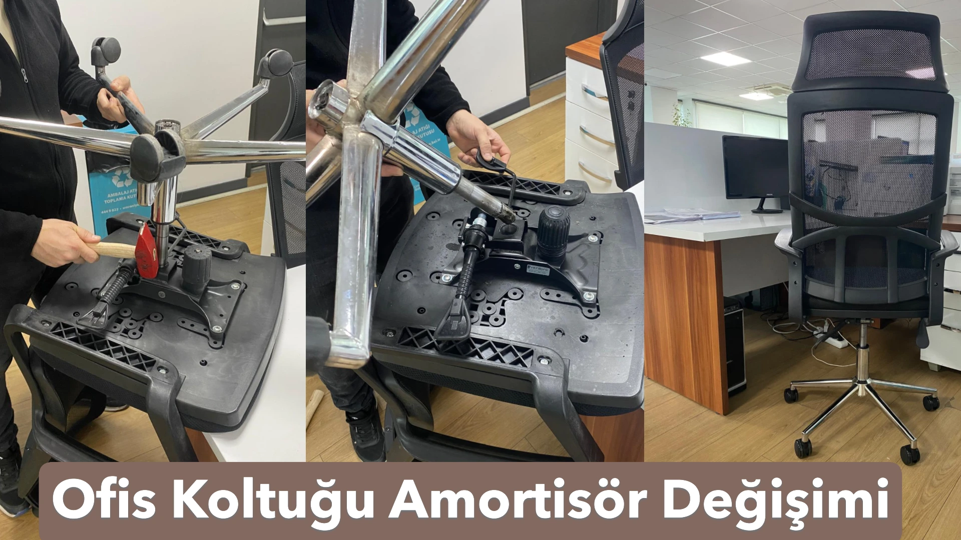 Ofis Koltuğu Amortisör Değişimi
